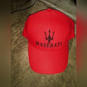Maserati Baseball Cap (Red)